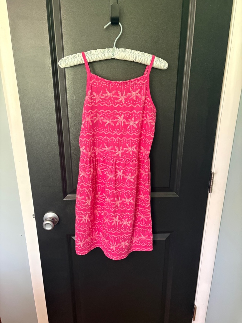 Carters 14 palm tree summer dress NWOT